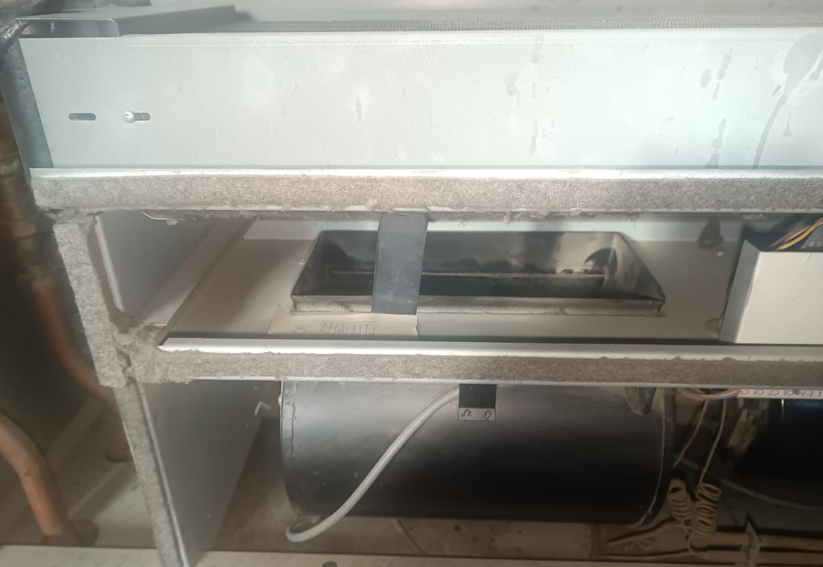 Internal commercial blower housing