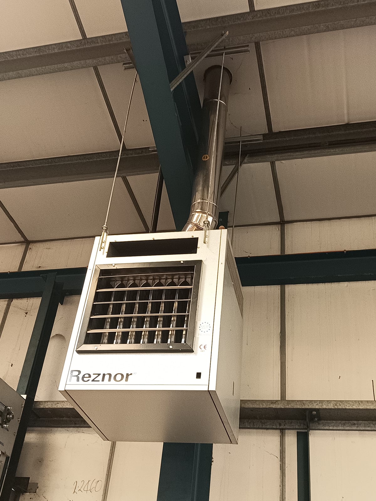 Reznor suspended unit heater